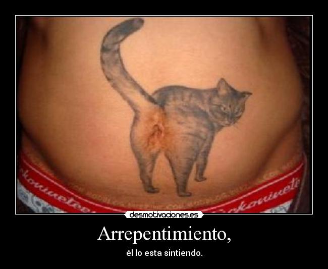 Arrepentimiento, - 