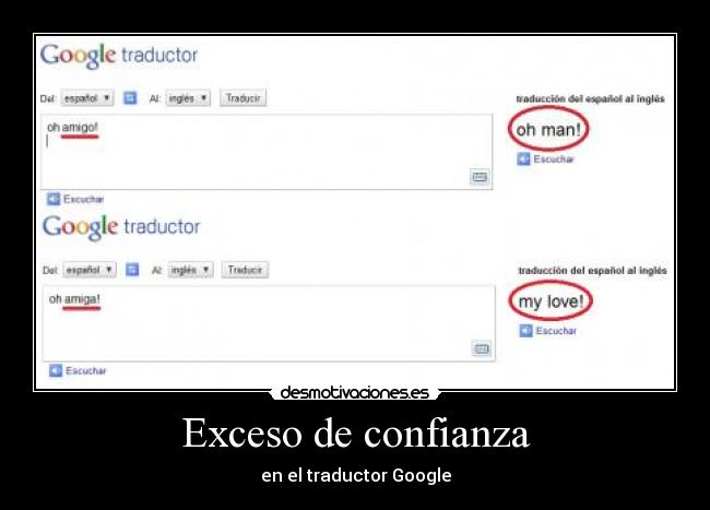 Exceso de confianza - 