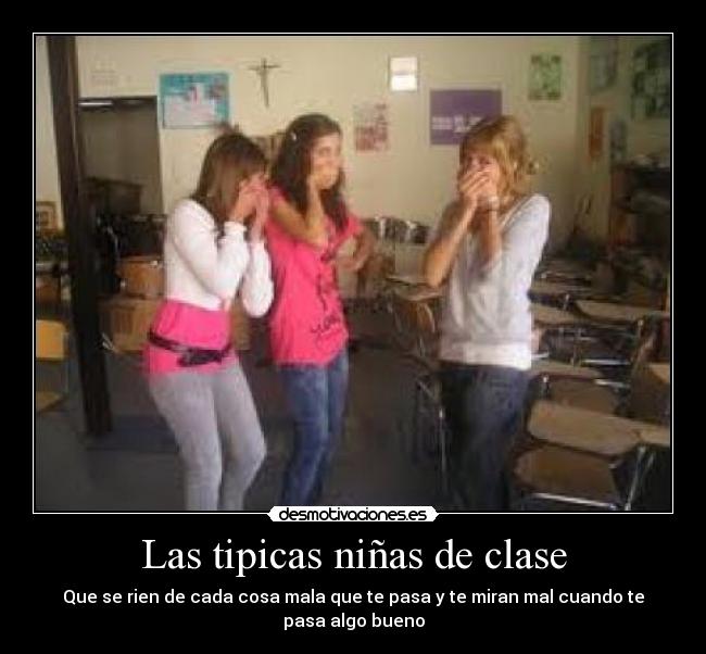 Las tipicas niñas de clase - 