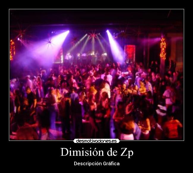 Dimisión de Zp - Descripción Gráfica