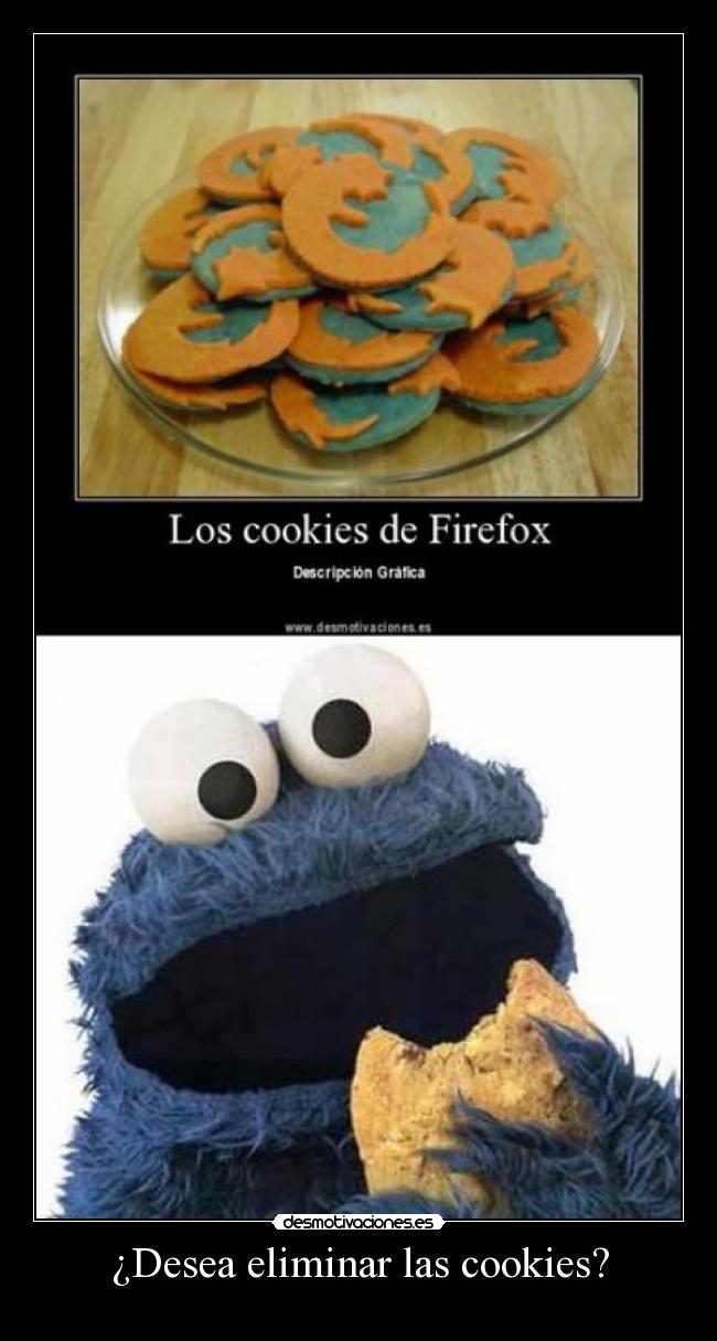 ¿Desea eliminar las cookies? - 