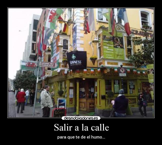 Salir a la calle -