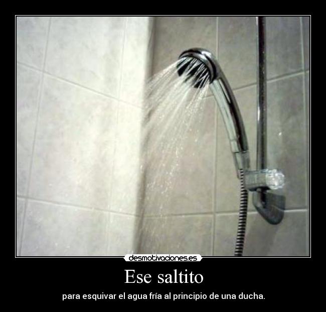 Ese saltito - 