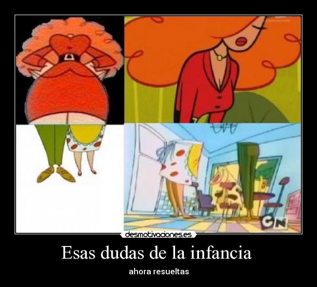 carteles infancia padres vaca pollito supernenas infancia desmotivaciones