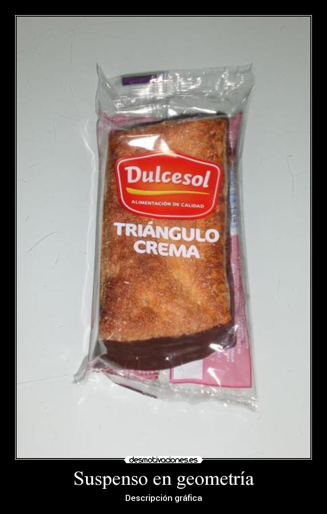 Suspenso en geometría -