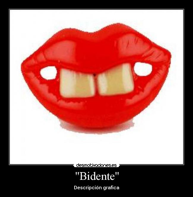 Bidente - Descripción grafica
