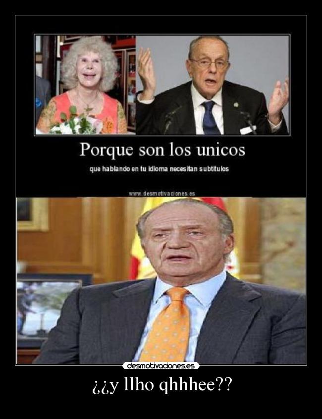 ¿¿y llho qhhhee?? -