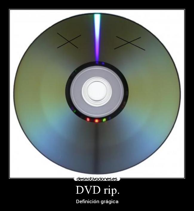 DVD rip. - Definición grágica