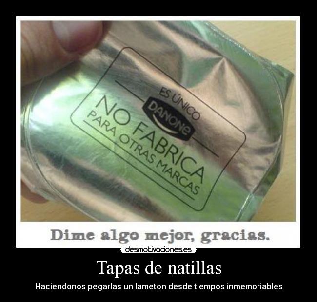 Tapas de natillas - Haciendonos pegarlas un lameton desde tiempos inmemoriables