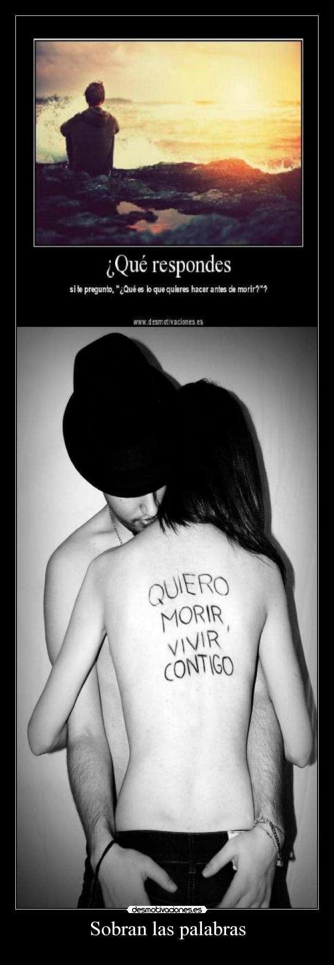 Sobran las palabras -