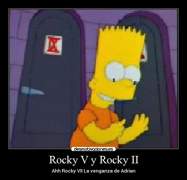 Rocky V y Rocky II - 