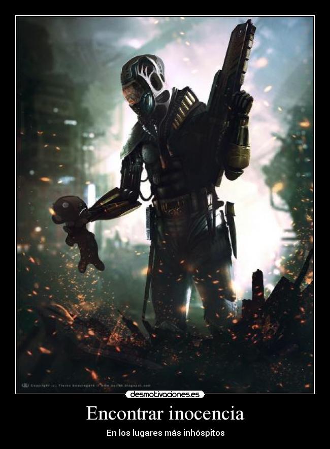 carteles lugar malo guerra muneco ninos desmotivaciones