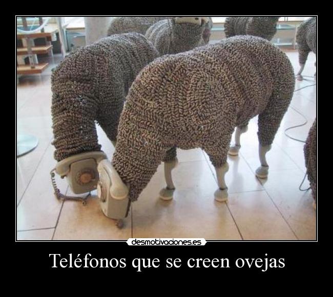 Teléfonos que se creen ovejas -