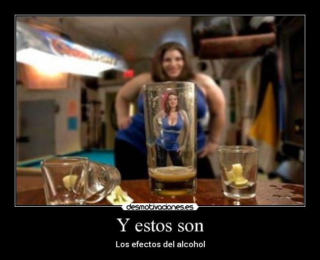 carteles efectos del alcohol desmotivaciones