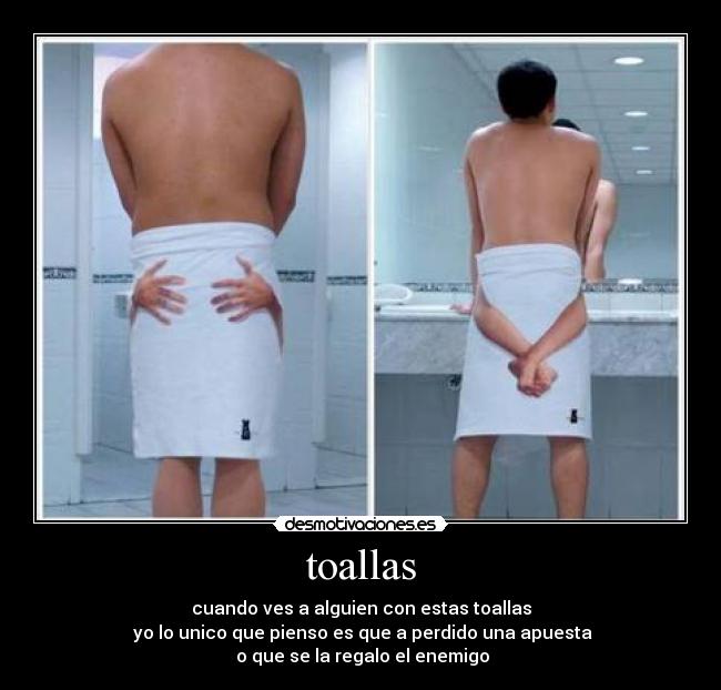 toallas -