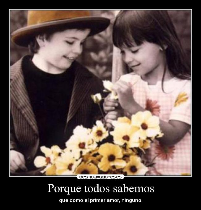 Porque todos sabemos -