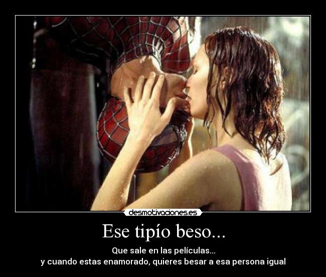 Ese tipío beso... -