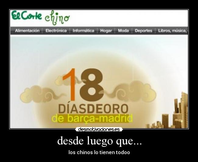 desde luego que... - 