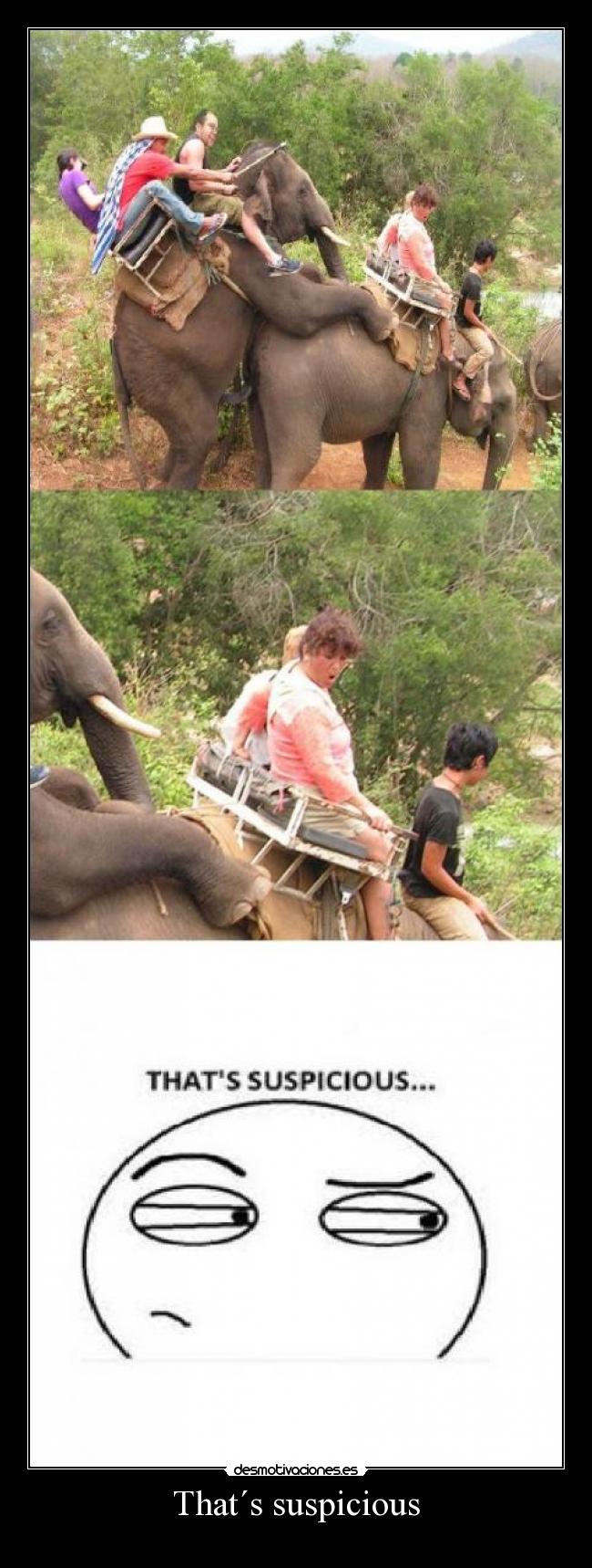 That´s suspicious -