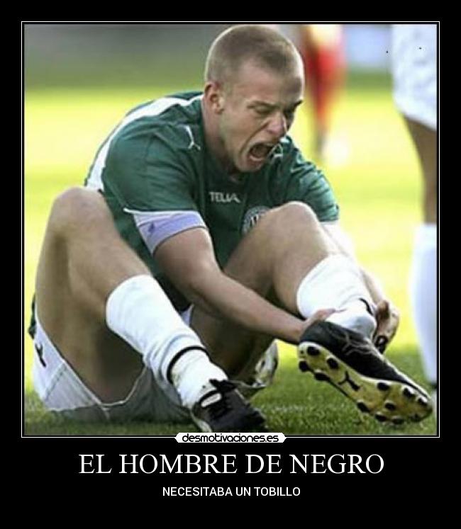 EL HOMBRE DE NEGRO -