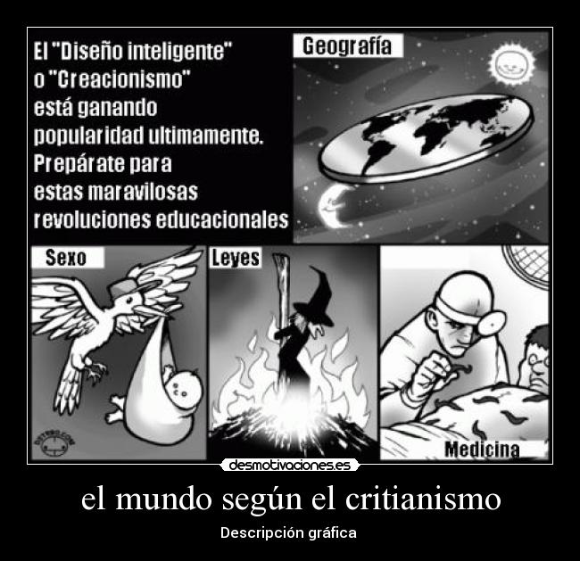 el mundo según el critianismo -
