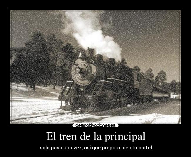 El tren de la principal - 