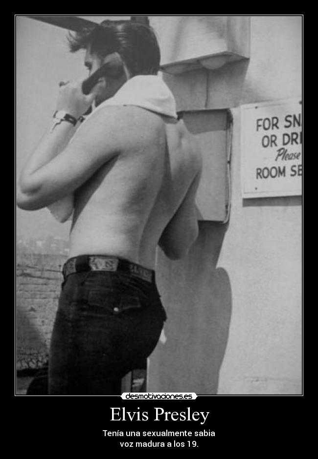 carteles elvis presley musica elvis voz desmotivaciones