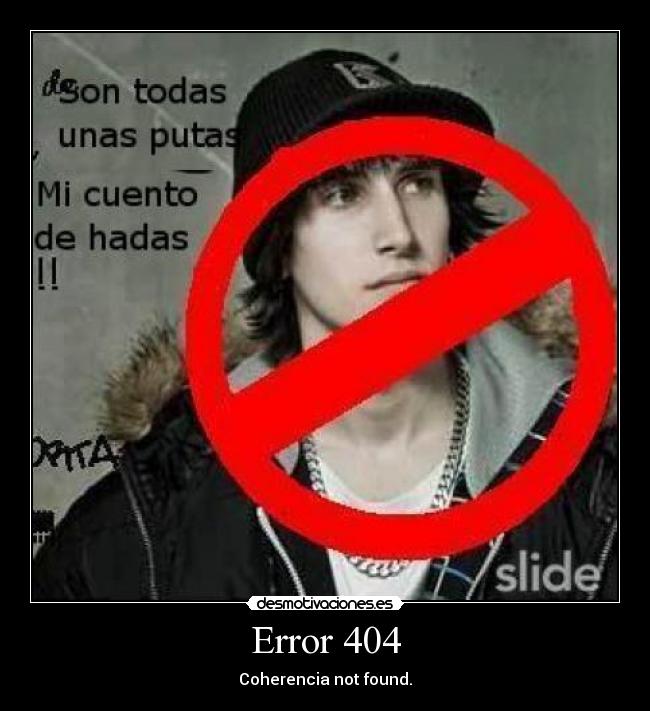 Error 404 -