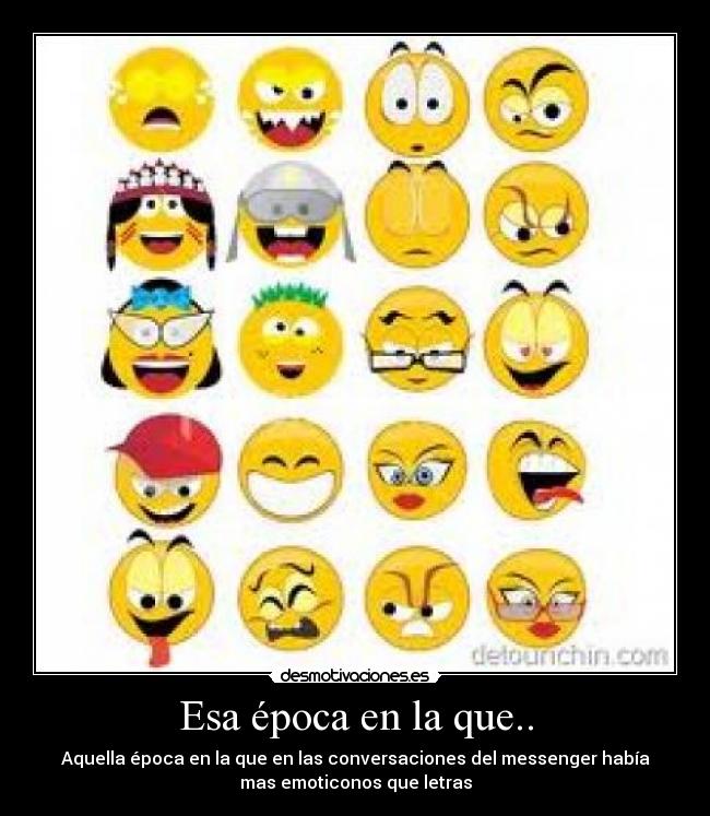 carteles emoticonos epoca desmotivaciones