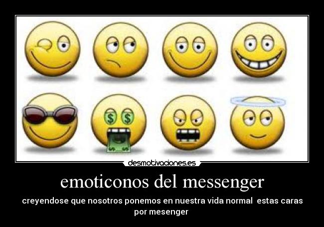 emoticonos del messenger - 