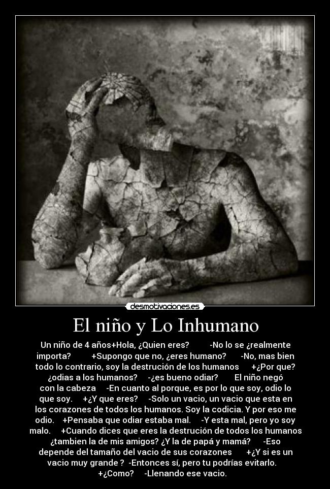 El niño y Lo Inhumano - 