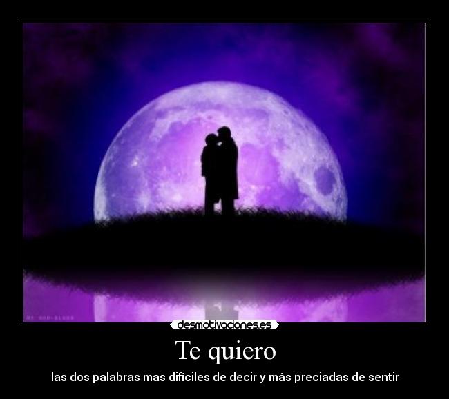 Te quiero -