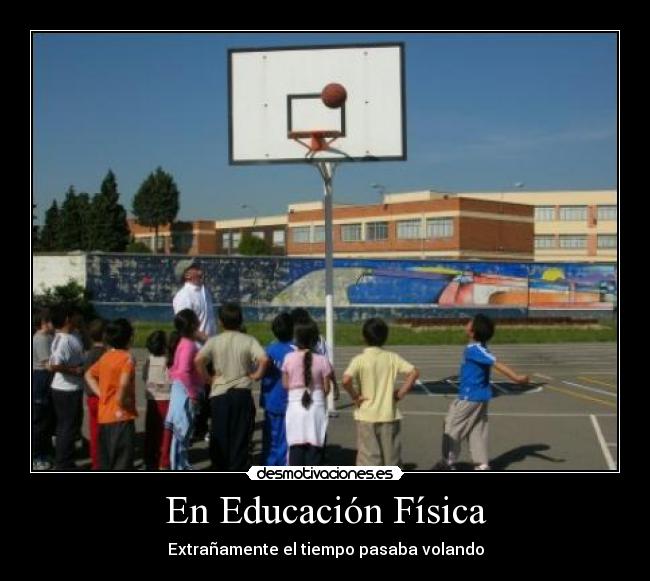 En Educación Física - 