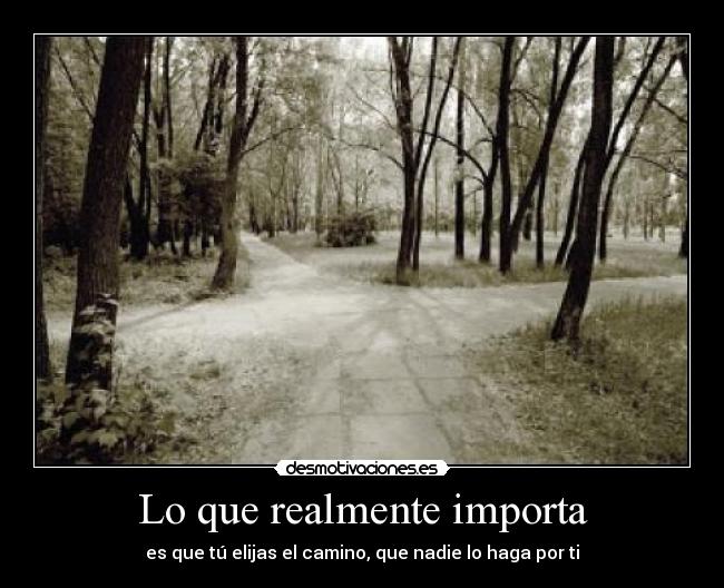 Lo que realmente importa - 