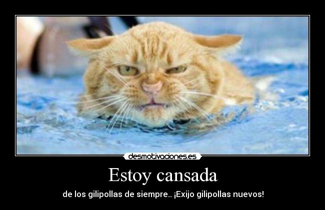 Estoy cansada - 