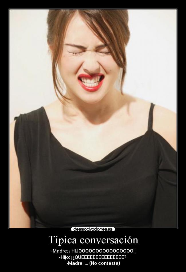 Típica conversación -