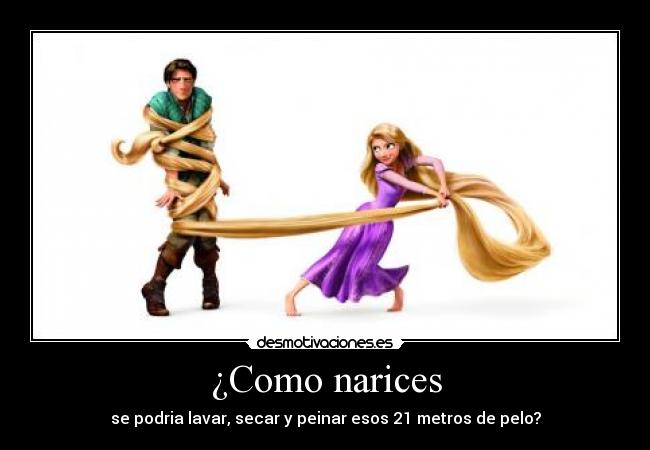 carteles rapunzel desmotivaciones