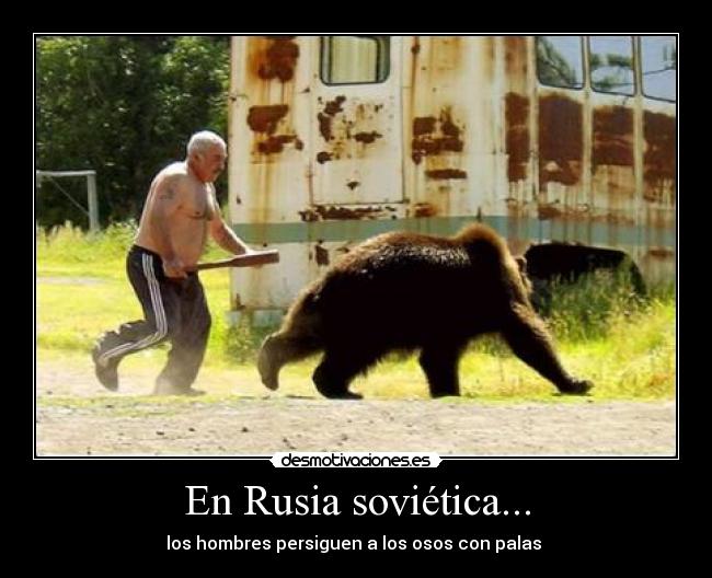 En Rusia soviética... -