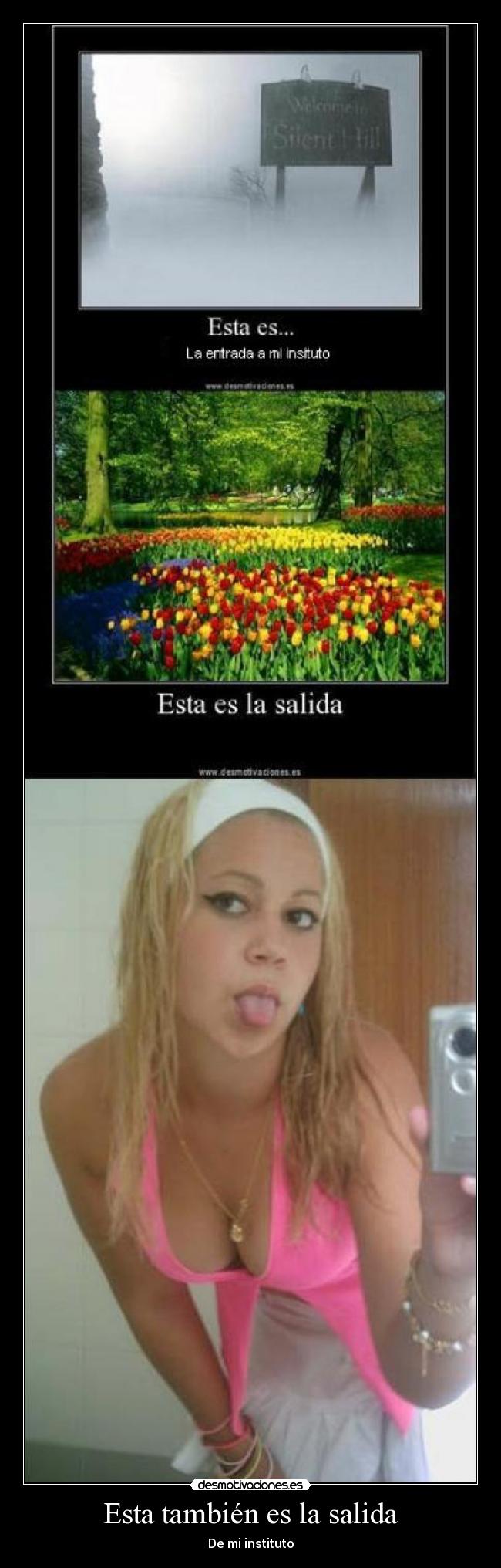 carteles salida golfa cani desmotivaciones