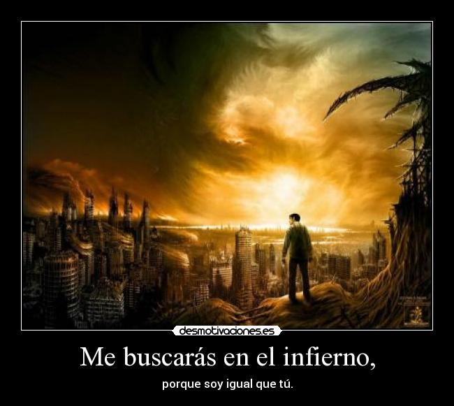 carteles infierno desmotivaciones