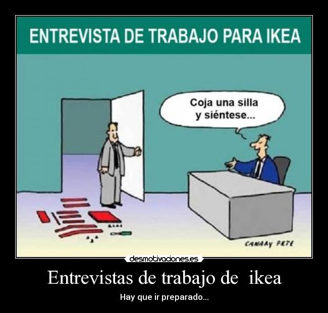 Entrevistas de trabajo de  ikea - 