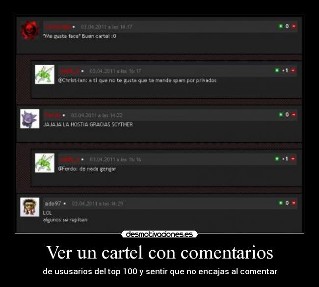 carteles encajas callas desmotivaciones