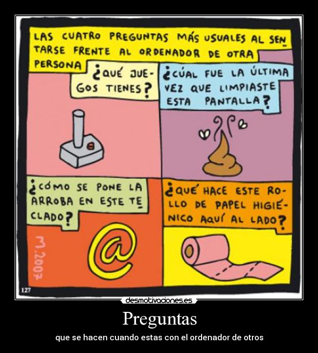 carteles preguntas desmotivaciones