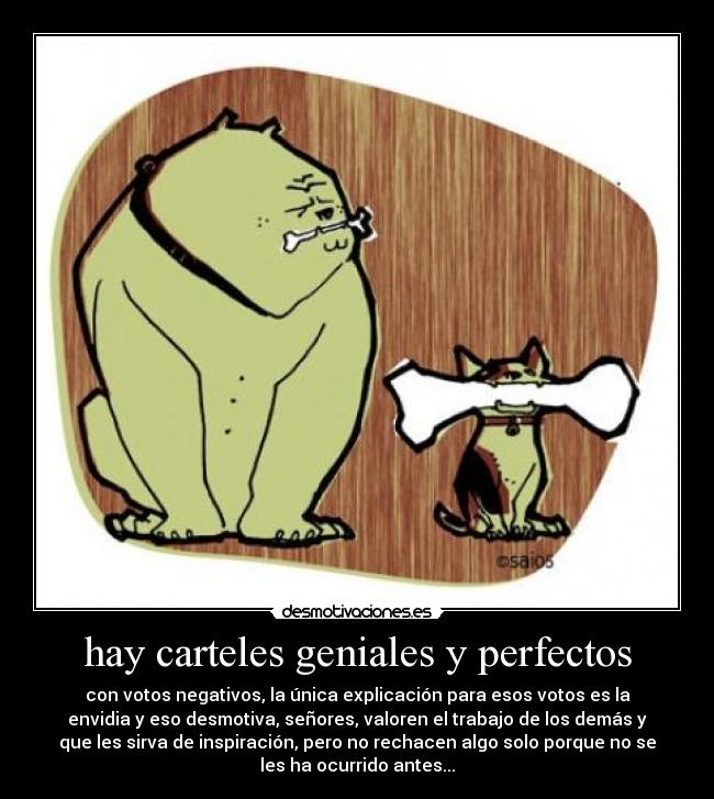 hay carteles geniales y perfectos -