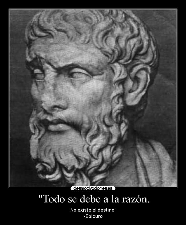 carteles epicuro desmotivaciones