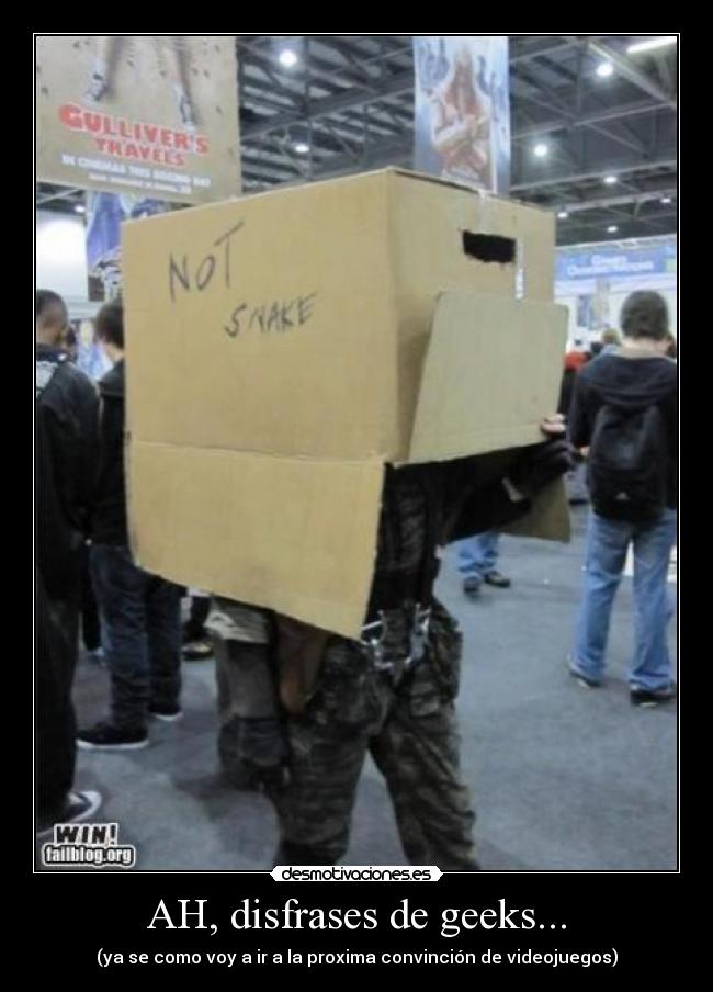 AH, disfrases de geeks... -
