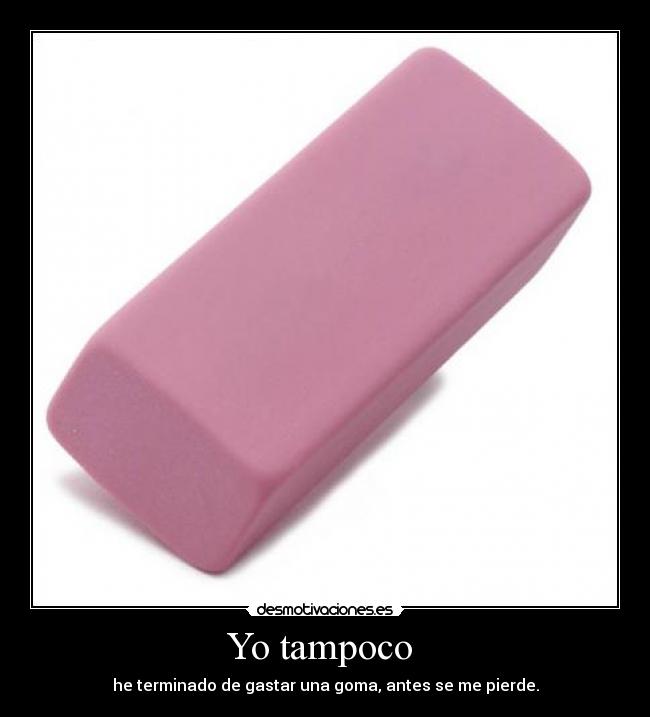 Yo tampoco -
