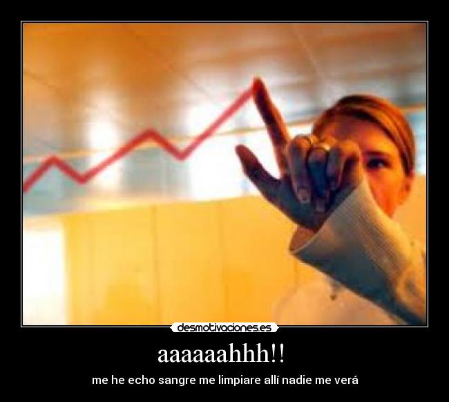 carteles aaaaah desmotivaciones