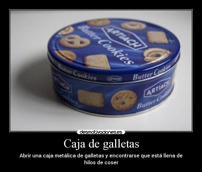 Caja de galletas - 