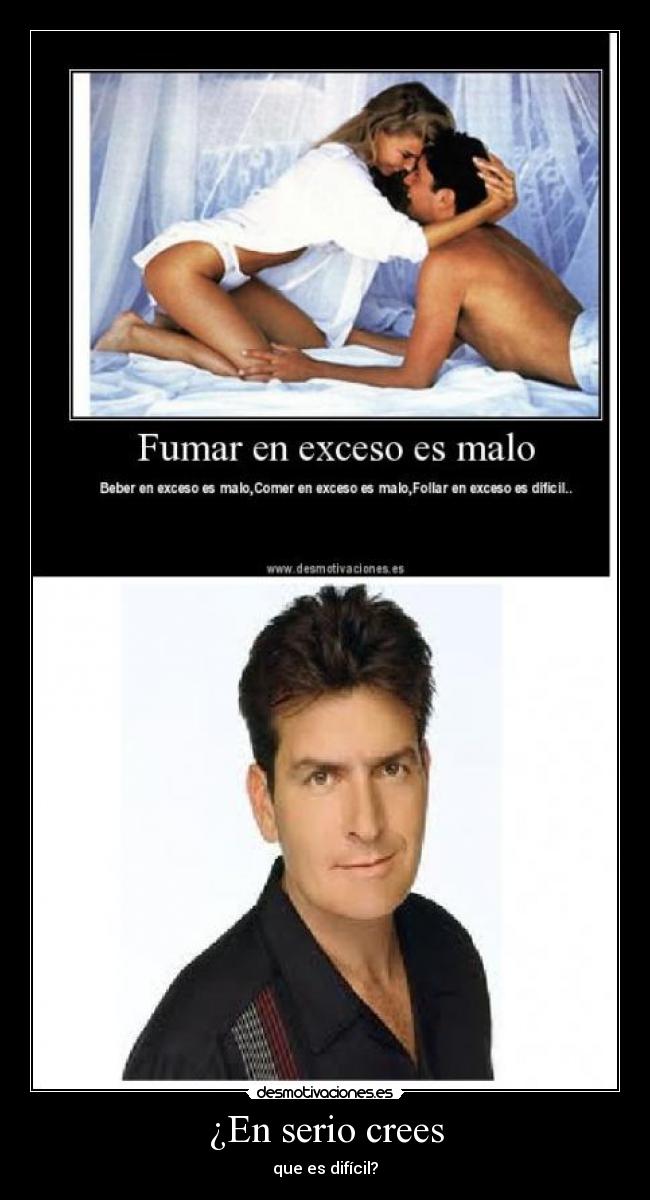 ¿En serio crees - que es difícil?